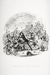 Illustration für Charles Dickens