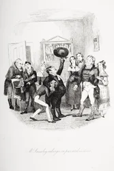 Illustration für Charles Dickens
