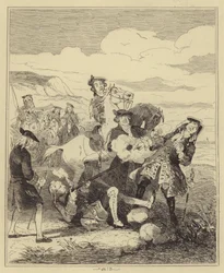 Campbell erschießt den Earl of Eglinton
