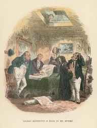 Illustration für Dombey und Sohn