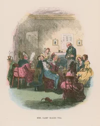 Illustration für Martin Chuzzlewit