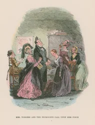 Illustration für Martin Chuzzlewit