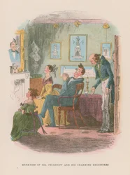 Illustration für Martin Chuzzlewit
