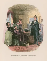 Illustration für Martin Chuzzlewit