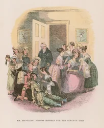 Illustration für Nicholas Nickleby