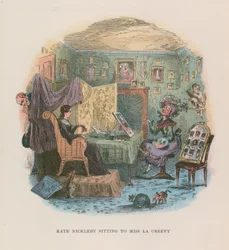 Illustration für Nicholas Nickleby