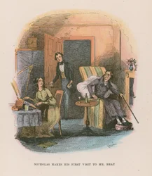 Illustration für Nicholas Nickleby