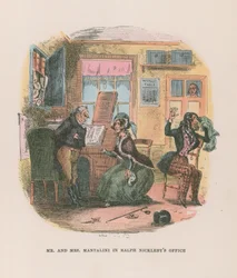 Illustration für Nicholas Nickleby