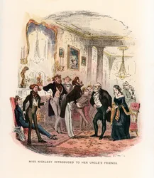 Illustration für Nicholas Nickleby