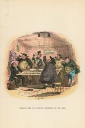 Illustration für Pickwick Papers