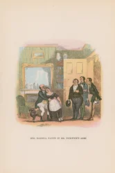 Illustration für Pickwick-Papiere