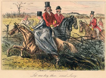 Lass mich sie ausprobieren, sagte Lucy, 1865