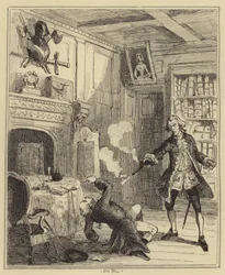 Lord Ferrers erschießt seinen Verwalter