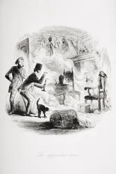 Die festgelegte Zeit, Illustration aus 
