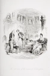 Der alte Mann namens Tulkinghorn, Illustration aus 