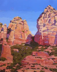 Ein Durchgang, Sedona, 2024
