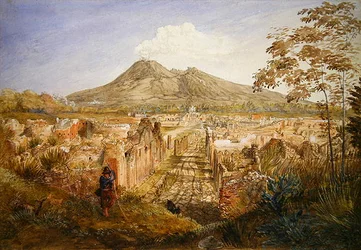 Pompeji, die Straßen der Gräber