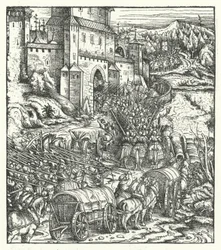 Die Eroberung der Stadt Tongeren