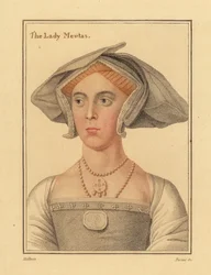 Joan, Lady Meutas, Hofdame von Jane Seymour
