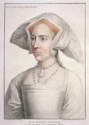Maria Tudor (1516-58) graviert von Francesco Bartolozzi (1727-1815)