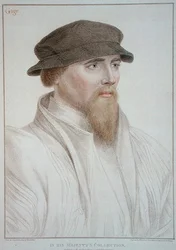 Porträt von John Gaye (gest.1557) graviert von Francesco Bartolozzi (1727-1815) 1796
