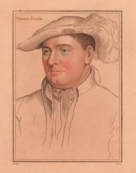 Sir Thomas Parry, Haushofmeister von Elisabeth I., 1812 (Gravur)