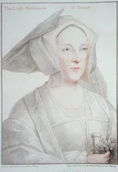 Die Lady Marchioness of Dorset (1481-1535), graviert von Francesco Bartolozzi, 1795