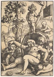 Der betrunkene Bacchus, ca. 1520