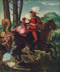 Der Ritter, das junge Mädchen und der Tod, ca. 1510, 1939