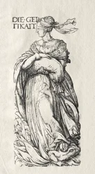 Die sieben Laster: Geiz, ca. 1510