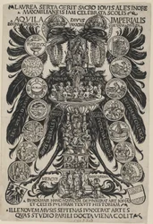 Der allegorische kaiserliche Adler