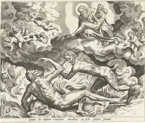 Lazarus im Himmel und der reiche Mann in der Hölle