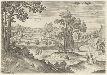 Ansicht von Elsene
Ansichten aus der Umgebung von Brüssel (Serientitel)
