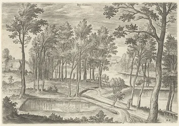 Ansicht der Teiche von Ter Kameren