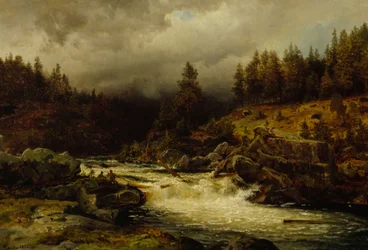 Stromschnellen in Norwegen