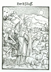 Der Tod und der Bischof, aus 