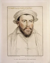 Edward Stanley, Earl of Derby (1508-1572), graviert von Francesco Bartolozzi (1727-1815), 1793