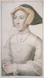 Jane Seymour (um 1509-37) graviert von Francesco Bartolozzi
