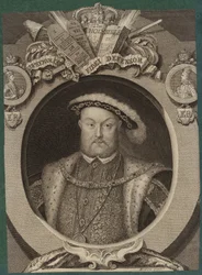Porträt von König Heinrich VIII. von England