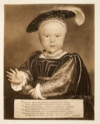 Prinz Edward, später König Edward VI, ca. 1540, veröffentlicht 1902