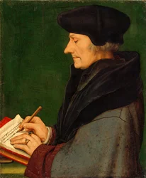 Porträt des Erasmus von Rotterdam Duplikat