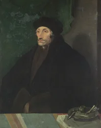 Porträt des Erasmus von Rotterdam, um 1530