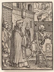 Der Priester, aus „Der Totentanz“