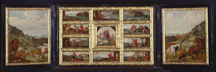 Noahs Arche Triptychon