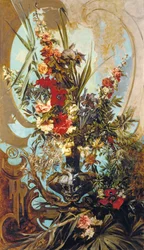 Dekoratives Blumenbouquet