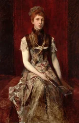 Dora Fournier-Gabillon um 1879