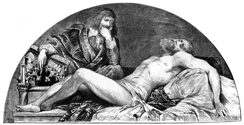 Joseph Ribera, spanischer Künstler tätig in Italien, ca. 1880-1882