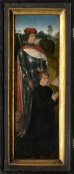 Linker Flügel des Triptychons von Adriaan Reins