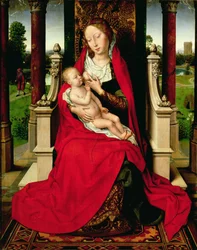 Madonna und Kind auf dem Thron, ca. 1492-94