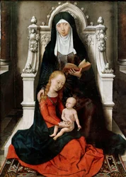 Madonna und Kind mit der heiligen Anna